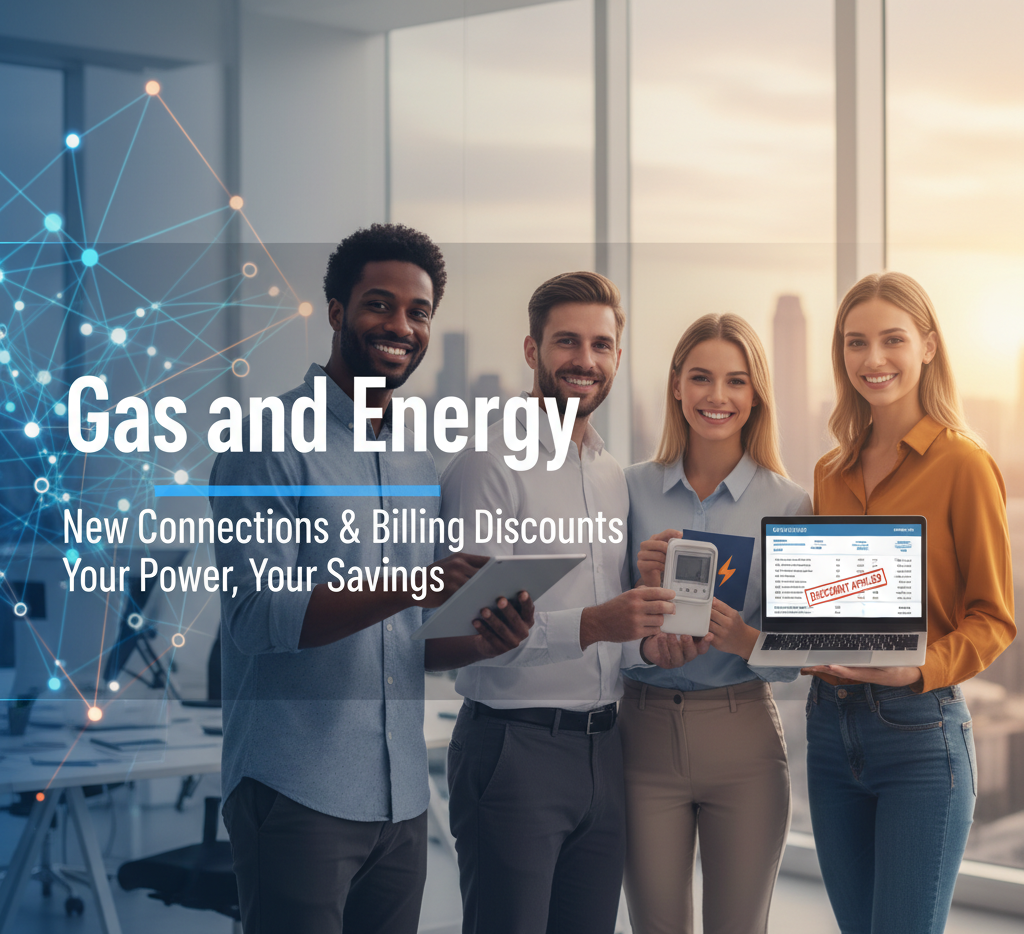 Smart energy solutions graphic